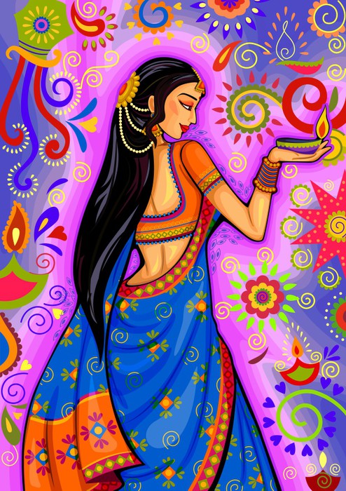 Diya dancing