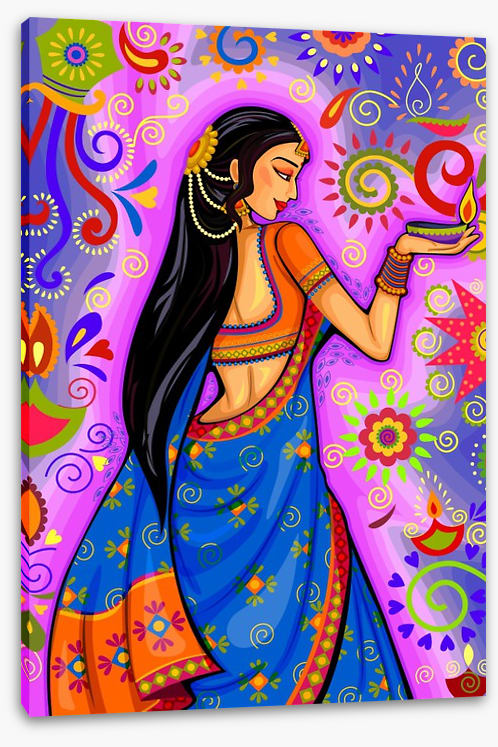 Diya dancing