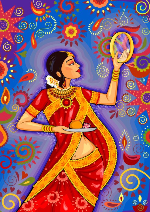 Karwa Chauth customs