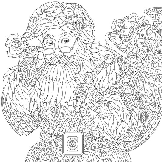 Colour me Santa