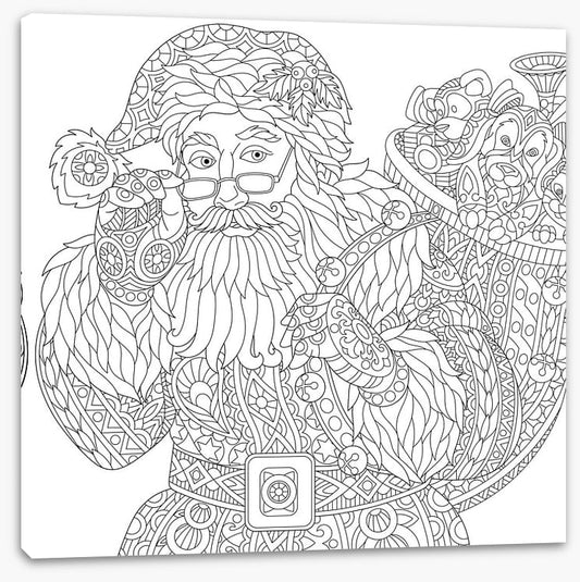 Colour me Santa