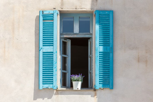 Lavender on the sill