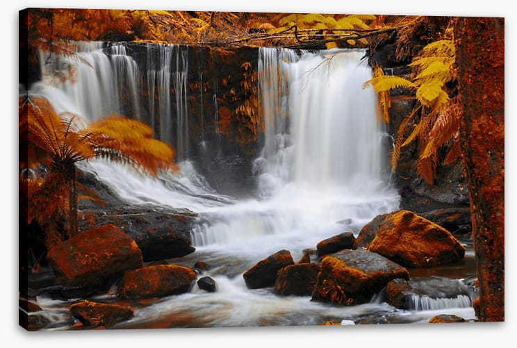 Horseshoe Falls in autumn
