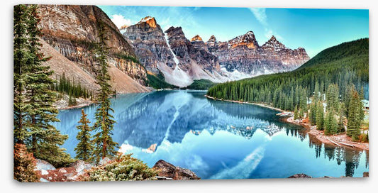 Icy blue Banff