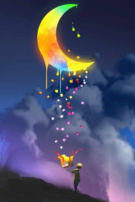 The melting moon
