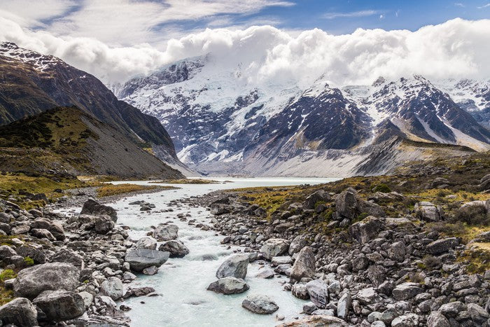 Hooker River rocks