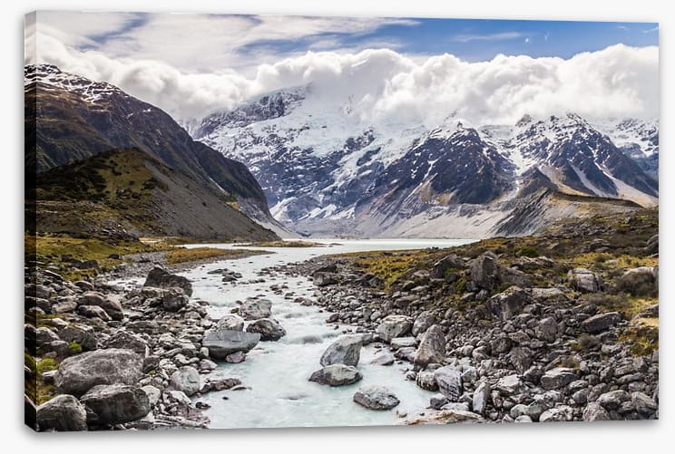 Hooker River rocks
