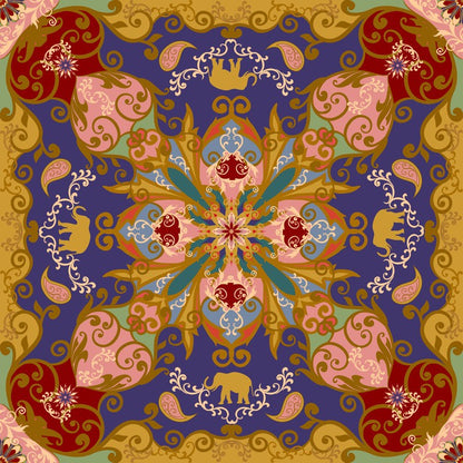 Elephant mandala