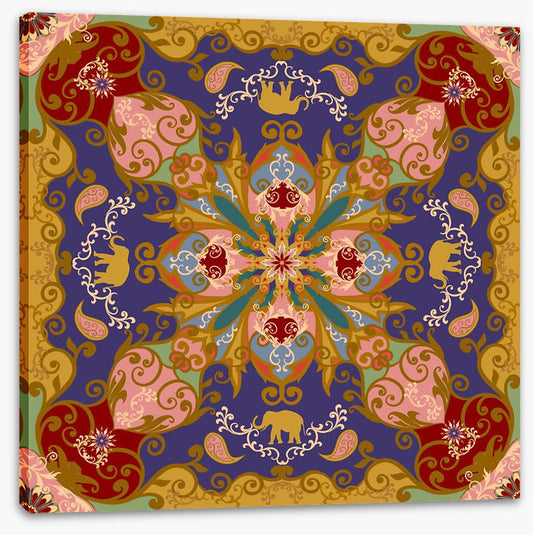 Elephant mandala