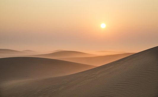 Soft sand sunrise