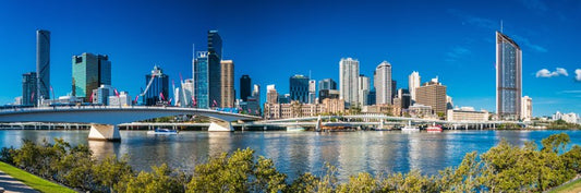 Brisbane skyline panorama