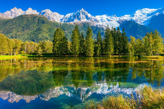 Chamonix reflections