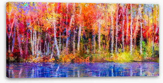 Aspen trees in fall