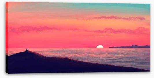 Watching the sunset