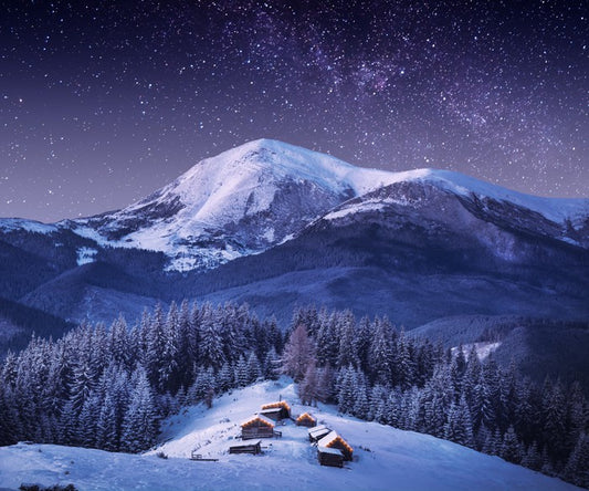 Alpine moonlight
