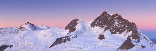 Jungfrau dawn panorama
