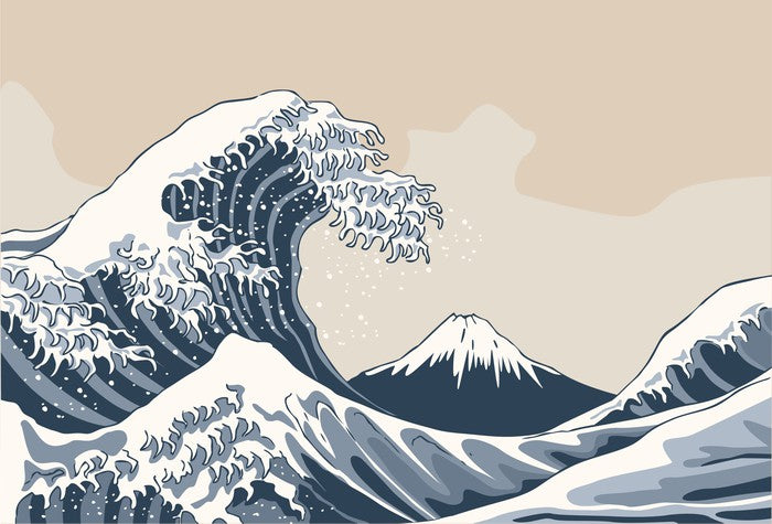 The angry wave