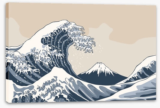 The angry wave
