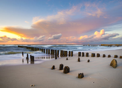 Breakwater beach