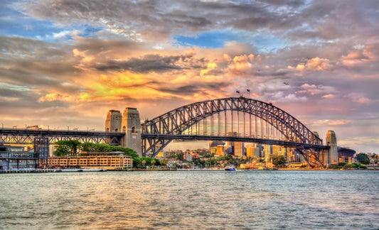 Sydney harbour sundown