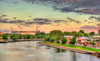 The Yarra River with MCG