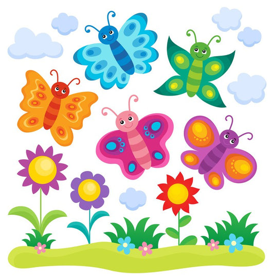 The butterfly garden