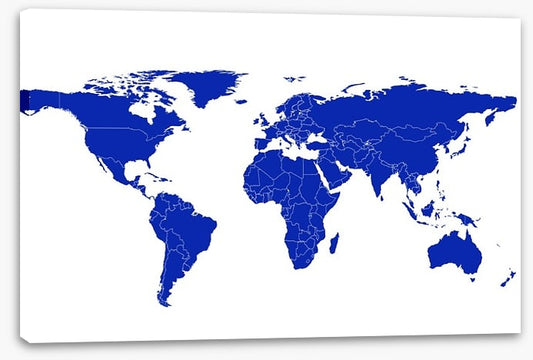 Rolling blue world