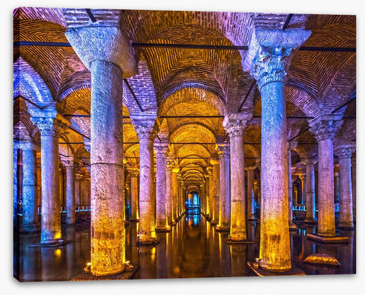Below the Basilica