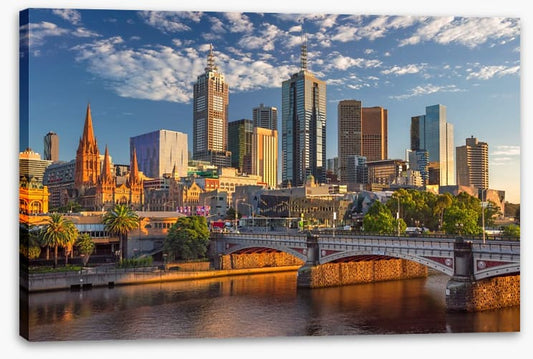 Dawn over the Yarra