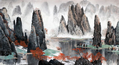 Peaks in the valley