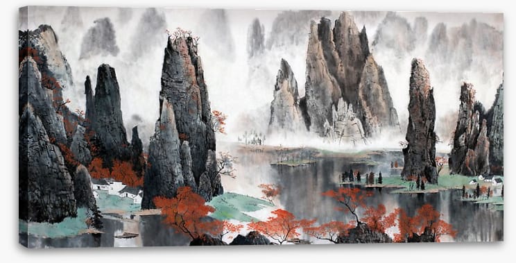 Peaks in the valley