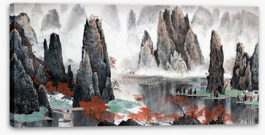 Peaks in the valley