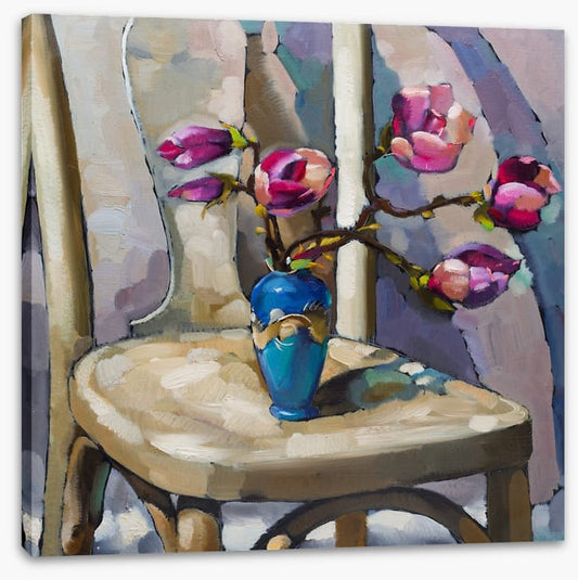 Magnolia on the chair