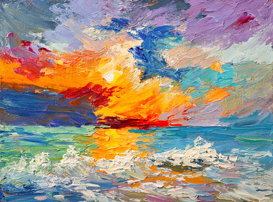 Sunset seascape