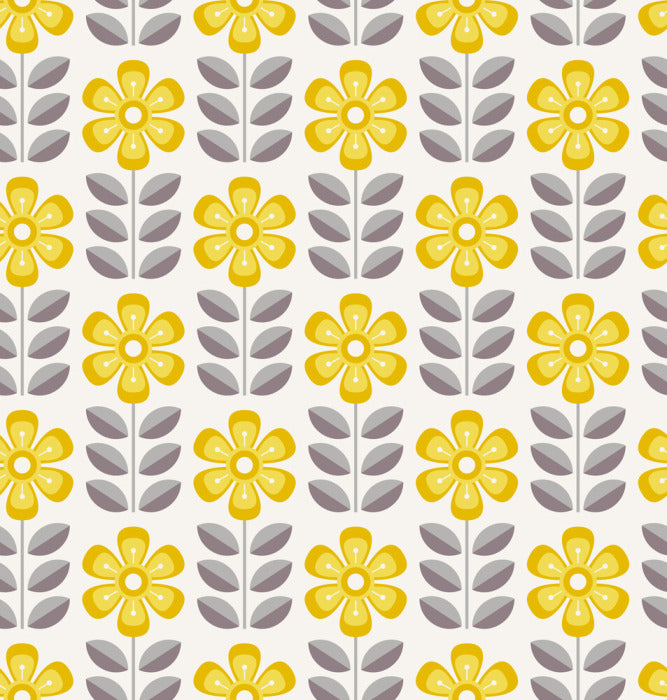 Sunny flower stems