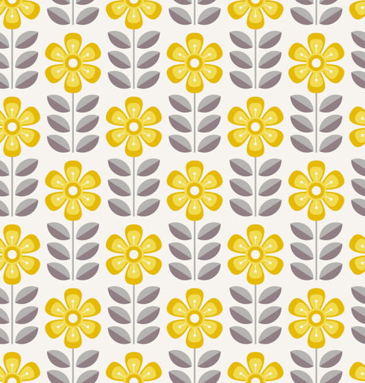 Sunny flower stems