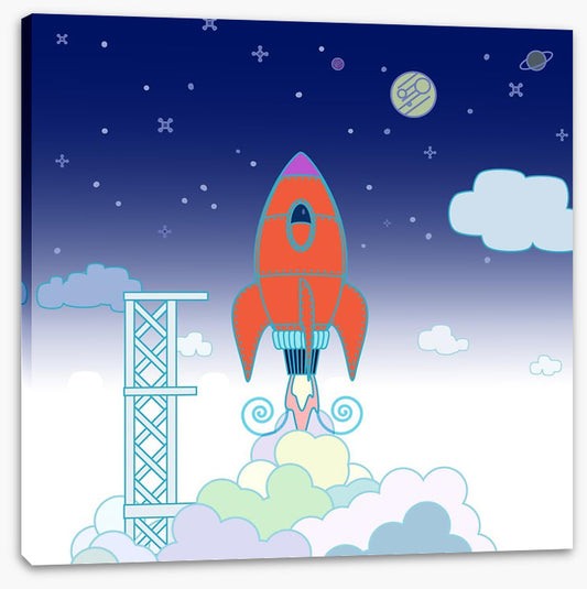 Blasting off