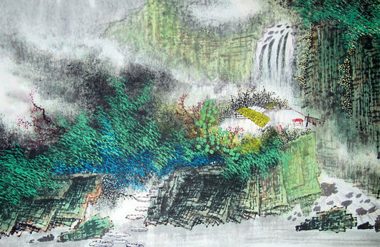 In the green valley