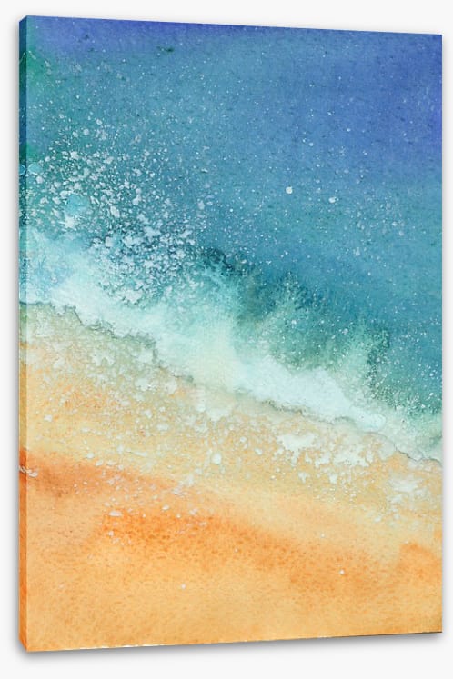 Sea foam splash