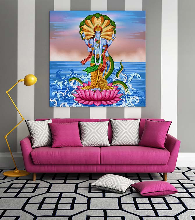 Blessings from Lord Vishnu