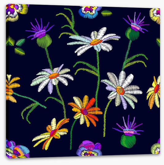 Pansy and chamomile