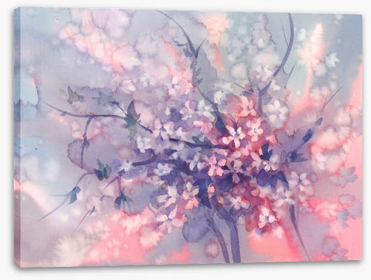 Sakura branch bloom