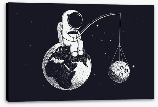 Catching the moon