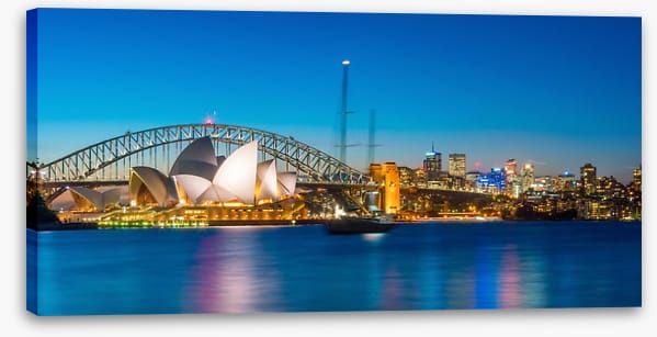 Sydney Harbour dusk