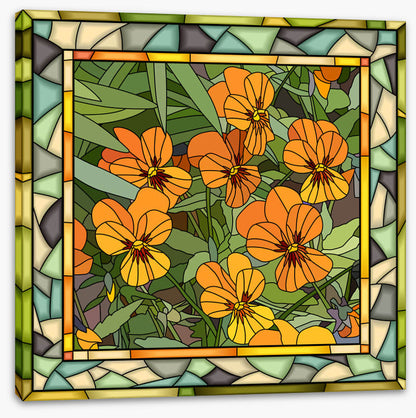 The orange viola window