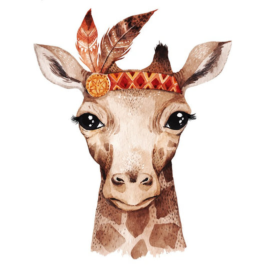 Little boho giraffe