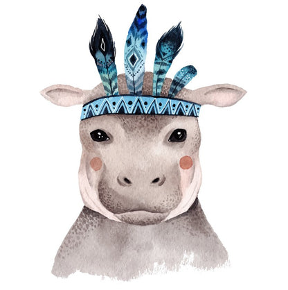 Little boho hippo