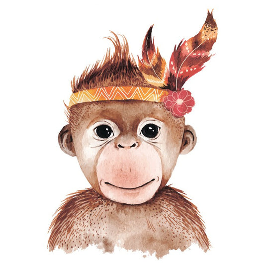Little boho monkey