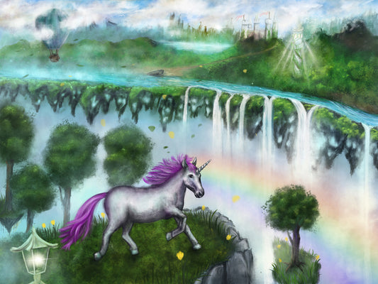 At the unicorn falls