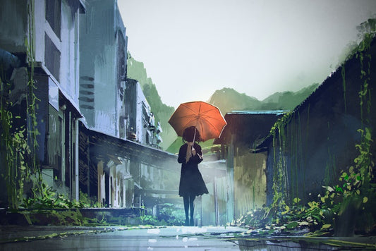 Waiting in the alley